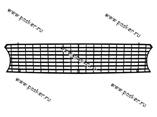 Решетка радиатора 2101,02,011 пластмассовая Автопласт