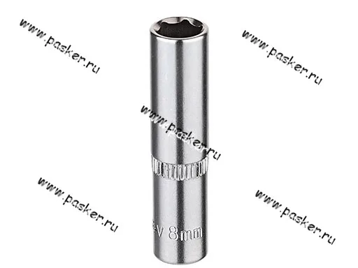 Головка торцевая  8 1/4 высокая 6-гранная KRAFT KT 700655