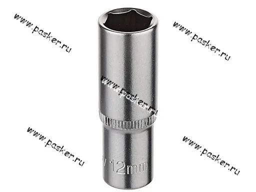 Головка торцевая 12 1/4 высокая 6-гранная KRAFT KT 700659