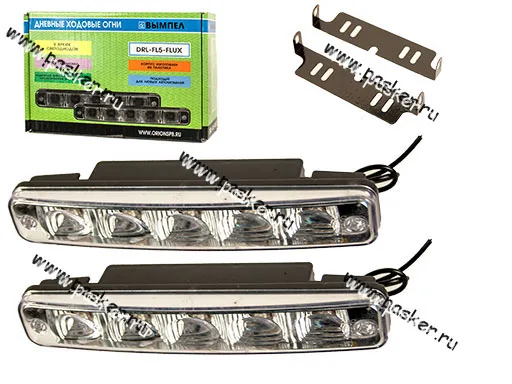 Огни ходовые дневные DRL-FL-5 Flux 1.5Вт