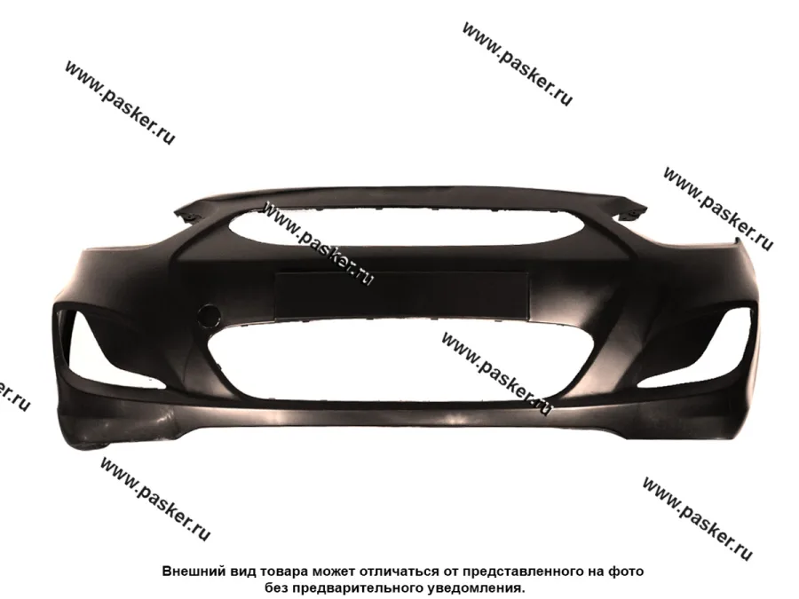 Бампер Hyundai Solaris Кампласт-Т передний 2010-2014