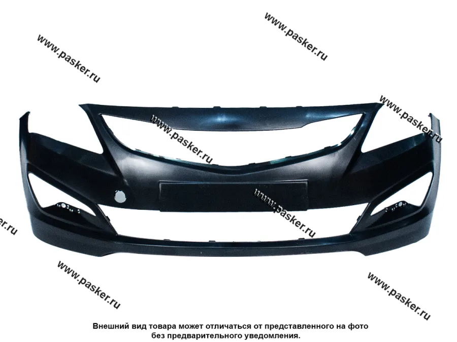 Бампер Hyundai Solaris Кампласт-Т передний с 2015-2017