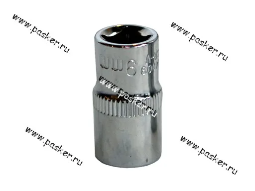 Головка торцевая  9 1/4 короткая 6-гранная OMBRA 114009