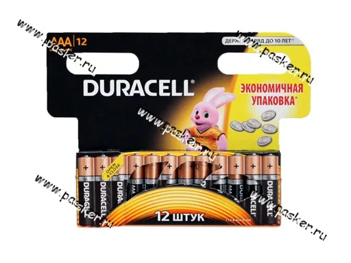 Батарейка DURACELL LR03 ААА BL-12 BASIC [упаковка 12 шт.]