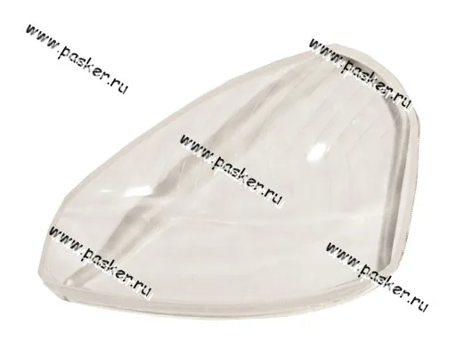 Стекло фары 2170 Priora левое пластик 0676512L