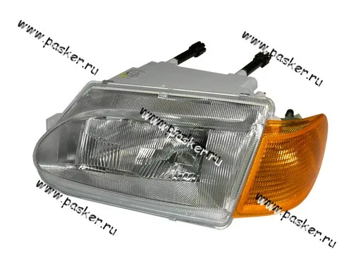 Блок фара 2115 14 Automotive Lighting левая желтый указатель 053-01