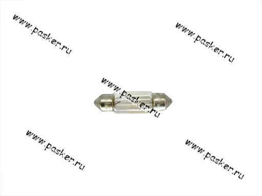 Лампа 12V10W SV8.5-8 35мм Philips 12854CP [упаковка 10 шт.]