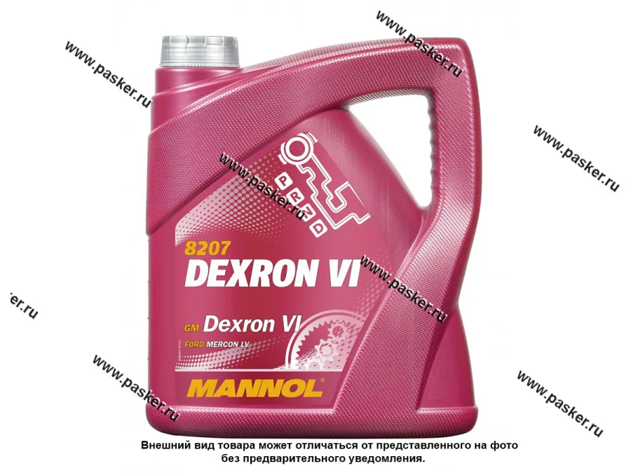 Масло Mannol ATF DEXRON-VI 4л MN8207-4