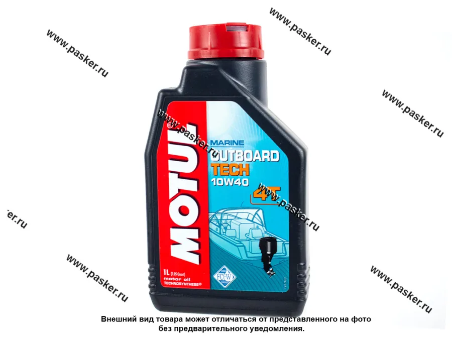 Масло Motul 4-х тактное 10W40 OUTBOARD TECH FC-W API SJ/SG 1л п/син 106397/112751