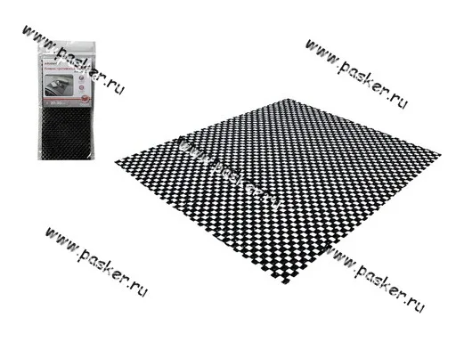 Коврик противоскользящий AUTOSTANDART сетка 200x200 103013