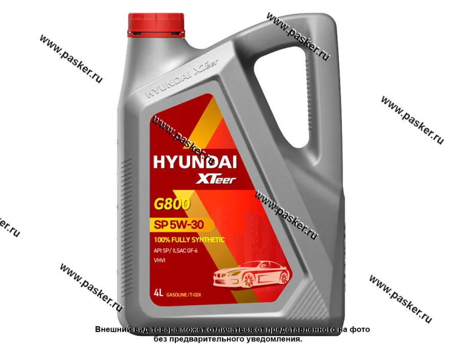 Масло HYUNDAI XTeer  5W30 G800 API SP ILSAC GF-6 4л син