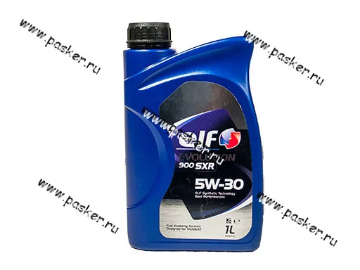 Масло ELF EVOLUTION 900 SXR 5W30 API SL/CF A5/B5 1л син 11070301/213888/221270