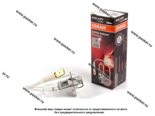 Лампа галоген 12V H3 100W Pk22s OSRAM 62201SBP