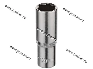 Головка торцевая 12 1/4 высокая 6-гранная KRAFT KT 700659