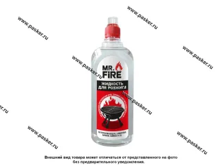 Жидкость для розжига MR.FIRE 1л парафин