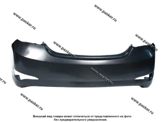 Бампер Hyundai Solaris Кампласт-Т задний с 2015-2017