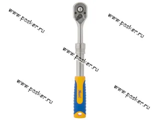 Ключ трещоточный 1/2 KRAFT телескопический 305-445мм 700619