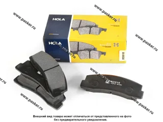 Колодки тормозные 2121-213 2123 Chevrolet Niva передние HOLA BD816