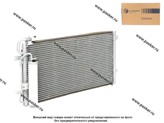 Радиатор кондиционера 2170-72 Priora LUZAR тип Halla LRAC 0127