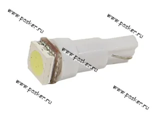 Лампа светодиод 24V1.2W W2x4.6d Nord YADA 1SMD белая [упаковка 10 шт.]