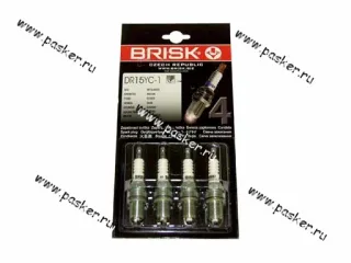 Свечи BRISK 2110 DR15YC-1 16кл инжектор с резистором