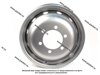 Диск колесный 16/5,5J/6*170/ET105/d130 ГАЗ 3302 Газель Next ТЗСКА усиленный серебро УТ-00002878