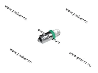 Лампа светодиод 12V4W BA9s Nord YADA 1LED зеленая