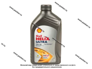 Масло SHELL  5W40 HELIX ULTRA API SP SN/CF A3/B3/B4 502.00/505.00 1л син 550052677/550055904