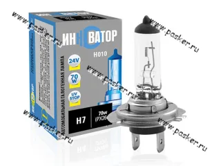 Лампа галоген 24V H7 70W PX26d Новатор/Инноватор ИН010