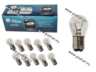 Лампа 12V21/5W BAY15d Nord YADA