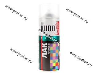 Лак KUDO KU-9004 универсальный акриловый матовый 520мл аэрозольный