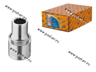 Головка торцевая 18 1/2 короткая 6-гранная KRAFT KT 700332