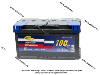 Аккумулятор Подольские Аккумуляторы 100Ач EN810 353х175х190