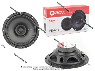Колонки ACV PD-651 BEATS 160мм 180Вт